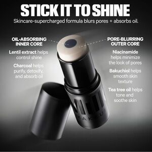 MILK MAKEUP PORE ECLIPSE NON-COMEDOGENIC MATTIFYING + BLURRING PRIMER STICK!